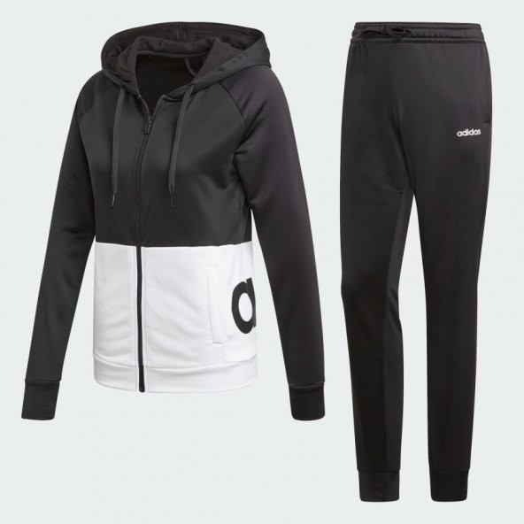 Adidas DV2425 Wts Lin Ft Hood Kadın Eşofman Takımı