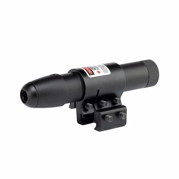 Avcılar İçin  Ayarlanabilir Taktik Kırmızı Lazer Sight - 4