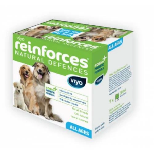 Viyo Reinforces All Ages Tüm Yaş Grubu Köpekler İçin Gıda Takviyesi 7 x 30 ml