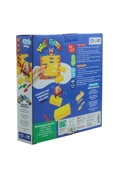 Wall Game Duvar Denge Oyunu Egitici Kutu Oyunu - 2
