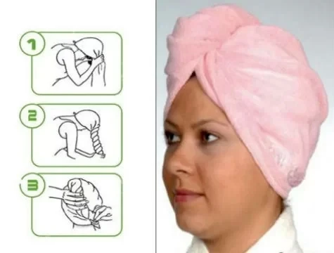 Mikrofiber Saç Bonesi (büyük) - 2