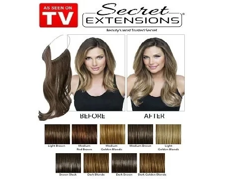 Secret Extensions Sihirli Saçlar - Kızıl Bakır - 2