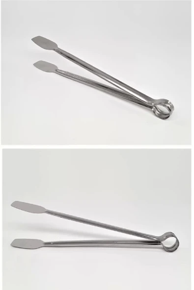 Paslanmaz Mutfak Maşası - 27 Cm Mangal Barbekü Maşası - 3