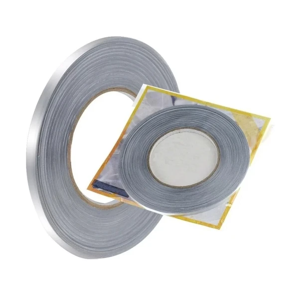 0.5 Cm Kalınlık Gümüş Fayans Arası Şerit Bandı 50 Metre Banyo Derz Dekor Bandı - 3