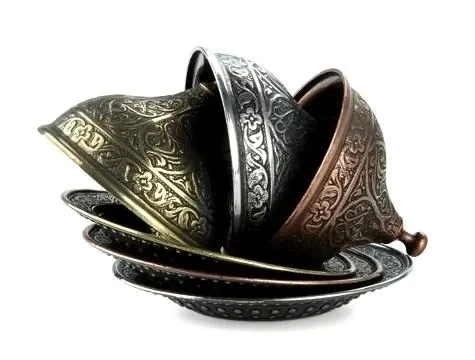 Osmanlı Motifli Lokumluk Büyük - Gümüş - 2