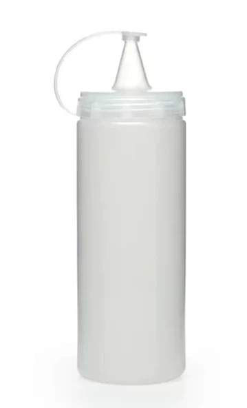 Şeffaf Sos Şişesi  - 400 Ml - 2
