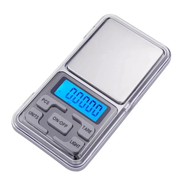Dijital Hassas Elektronik Kuyumcu Cep Terazisi Tartı 200 Gr /  0.01 Gr - 4
