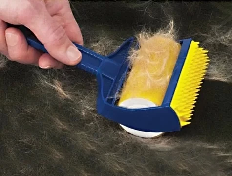 Yıkanabilir Tüy Ve Toz Temizleyici Rulo Tüy Fırçası Aleti - 5