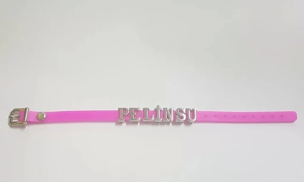 Kişiye Özel - İsme Özel Bileklik - Pembe