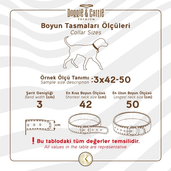 Doggie Konfor Seri Dokuma Köpek Boyun Tasması 4x52-60cm Siyah - 2