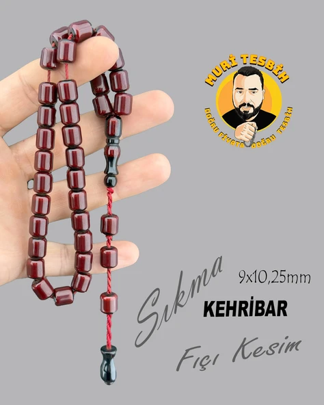 ÇUBUK SIKMA KEHRİBAR FIÇI KESİM 9X10,25