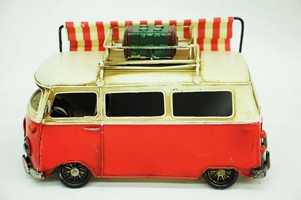 Dekoratif Metal Minibüs Çerçeveli Ve Tenteli - 4