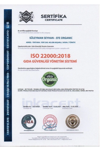 Efe Ultra Natural Zeytinyağı 10 Lt Teneke - 3