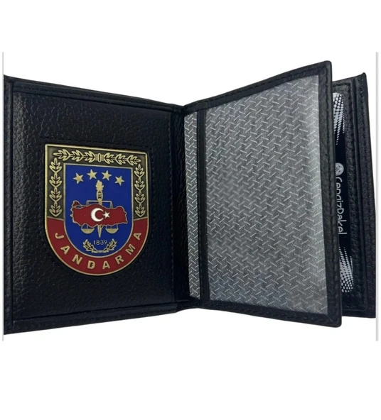 CENGİZ PAKEL - ERKEK CÜZDAN AMBLEMLİ HAKİKİ DERİ - 4