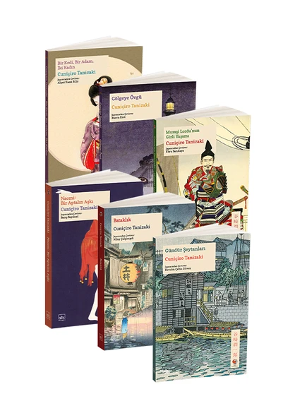 Cuniçiro Tanizaki 6 kitap takım ürün görseli