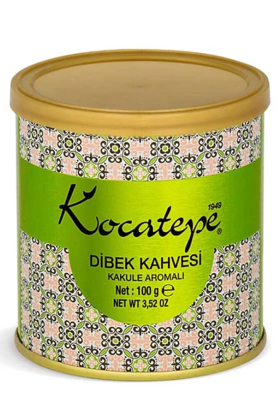 KOCATEPE KAHVE Kocatepe Kakuleli Dibek Kahvesi Teneke 100 G
