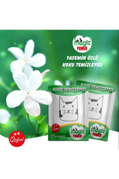 Magic Power Yasemin Kokulu Koku Giderici 25 gr 20'li Paket