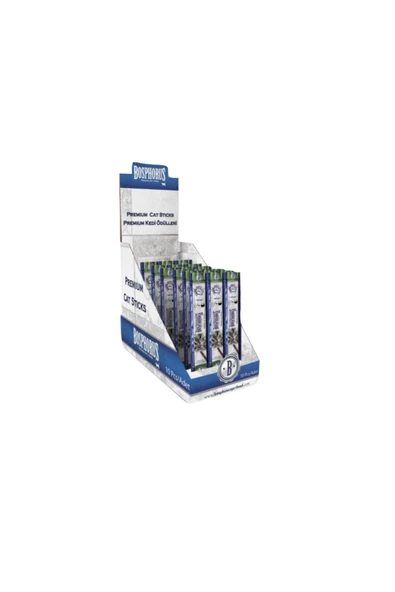Bosphorus Kuzu Etli Ve Pirinçli Kedi Ödülü 3x5gr X 10 Paket Kedi Stick Ödül Maması - 2
