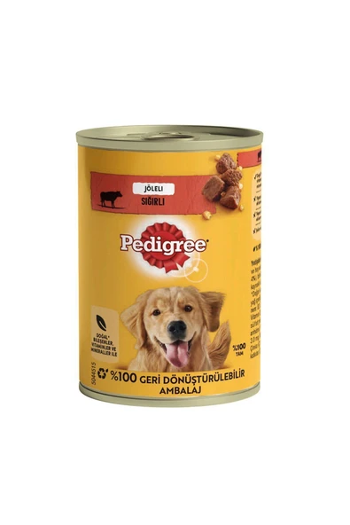 Pedigree Sığırlı Konserve Yaş Mama 400 G
