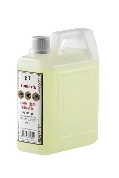 Pereja 1 Litre 80 Derece Limon Kolonya