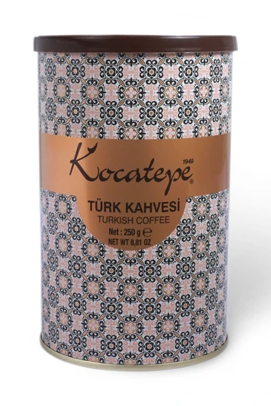 KOCATEPE KAHVE Türk Kahvesi 250 gr Teneke 3 'lü Paket - 4
