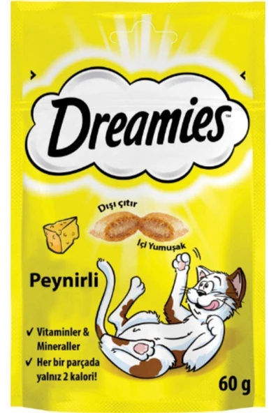Dreamies Kedi Ödül Maması Peynirli 60 gr X 24 Adet - 3