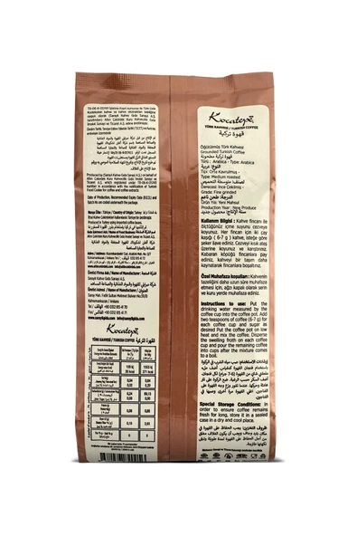 KOCATEPE KAHVE Kocatepe Türk Kahvesi 500g. Folyo X 2'li Paket - 4