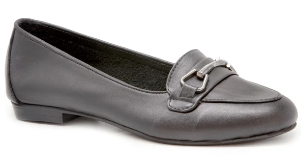 Gedikpaşalı Fms 25Y 206 T Siyah Bayan Ayakkabı Babet ürün görseli