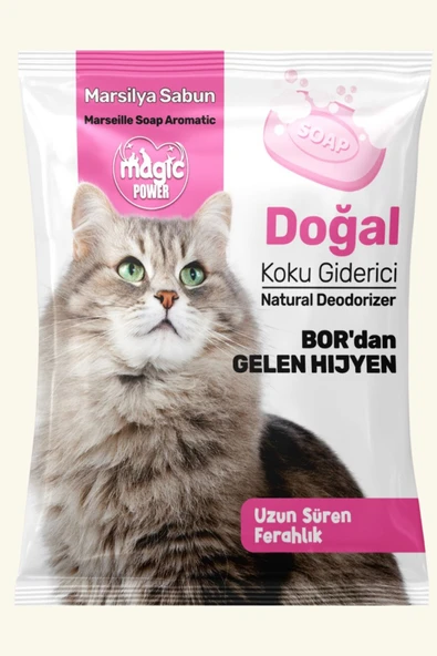 Magic Power Karışık Kedi Kum Kokusu Giderici (kedi Kum Kokusu) 5 Adet - 5