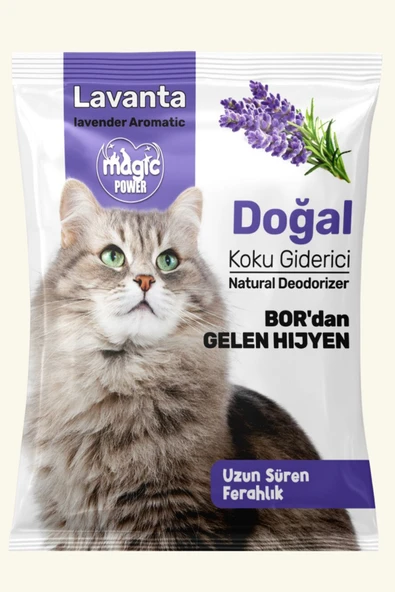 Magic Power Karışık Kedi Kum Kokusu Giderici (kedi Kum Kokusu) 5 Adet - 4
