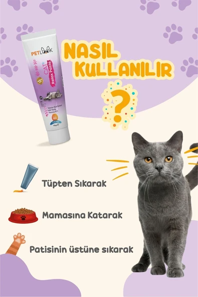 PetLook Sakinleştirici, Stres Azaltıcı ve Rahatlatıcı Relax Kedi Maltı Be calming, Kedi Vitamini, 3'lü Set - 5