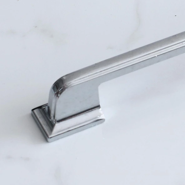 Metal Mutfak Mobilya Çekmece Mutfak Dolap Dolabı Kulpları Kulbu 16 Cm Kulpu 160 Mm Krom - 4