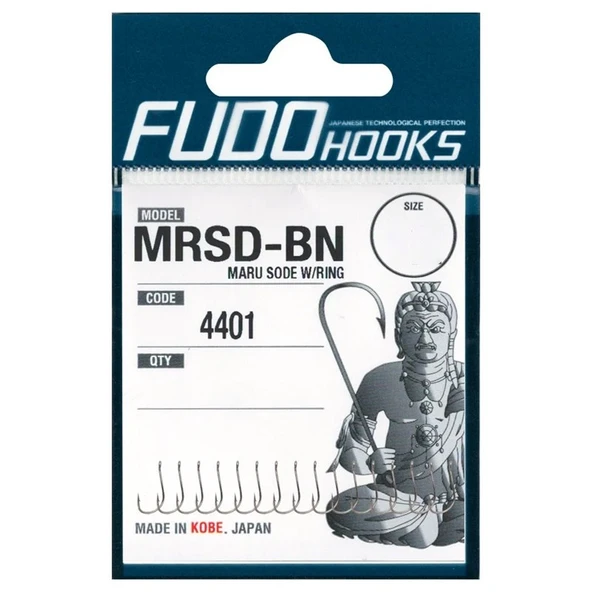 Fudo 4401 Maru Sode Black Nickel İğne  2 No 14 Adet