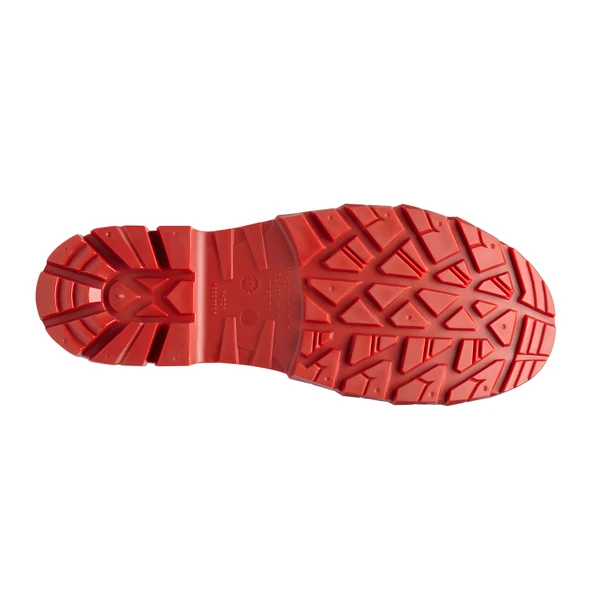 Uzun Çizme İş Güvenlik Çizmesi Numara 41 İnşaat Tarım Bahçe Kimya Petrol Çiftilik Gaz 36 cm - 5