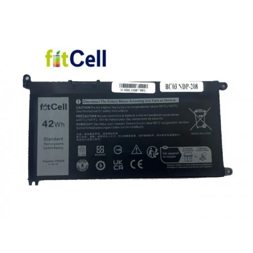 Fitcell Dell Vostro 5481 Vostro 3590 Notebook Batarya - Pil