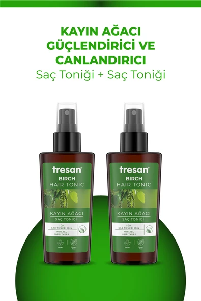 Kayın Ağacı Özlü Güçlendirici Ve Canlandırıcı Saç Toniği 125 ml X 2 Adet