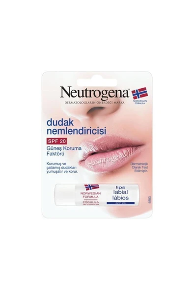 NEUTROGENA Onarıcı Bakım Dudak Kremi Norveç Formülü - 2