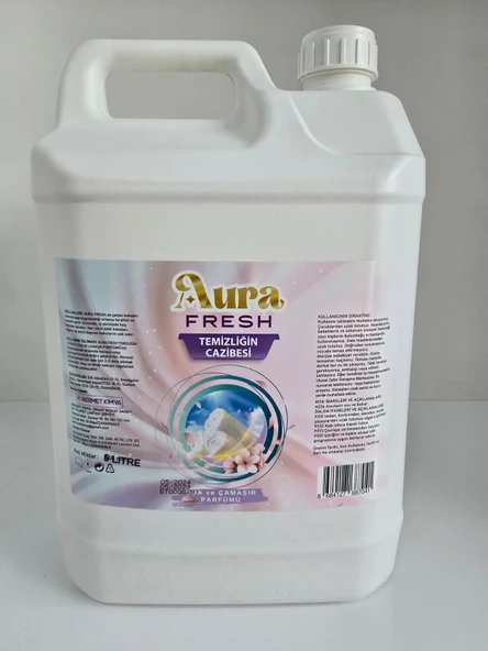 Aura Fresh Bermet Kimya Temizliğin Cazibesi Oda ve Çamaşır Spreyi | 5 Litre