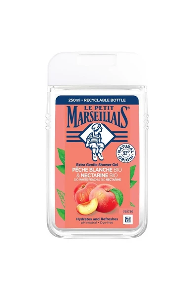 LE PETİT MARSEİLLAİS Beyaz Şeftali Ve Nektarin Duş Jeli 250 ml