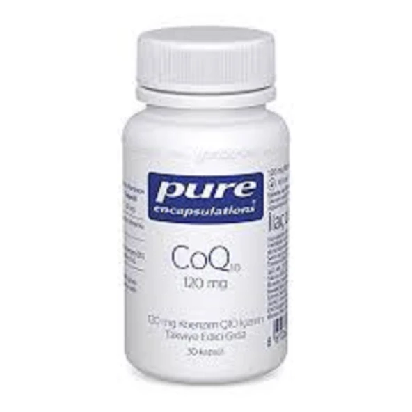 Pure Encapsulations CoQ10 120 mg 30 Kapsül