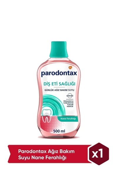 PARODONTAX Ağız Bakım Suyu Nane Ferahlığı x2