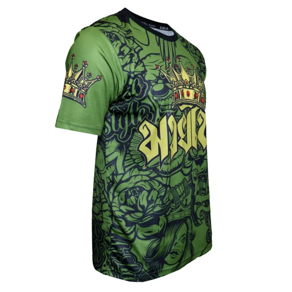 DragonDo TX8597 Muaythai Tişört Dijital Baskılı Muay Thai Tişört - 3