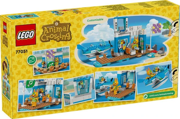 Lego Animal Crossing 77051 Dodo Airlines ile Uçun - Resim 3
