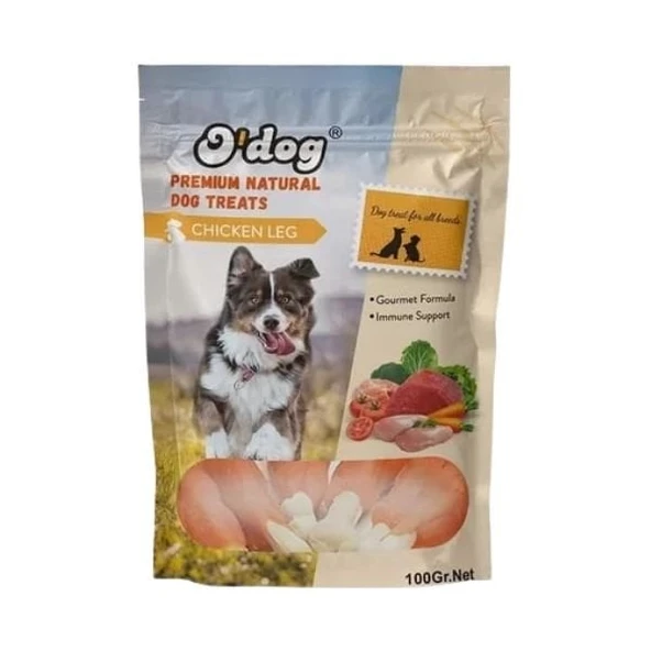 O Dog Tavuk Butu Köpek Ödül Maması 100 Gr