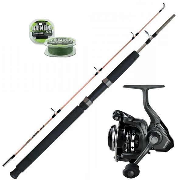 Okuma Acuador 4000 - Capri 180cm Tekne Olta Seti