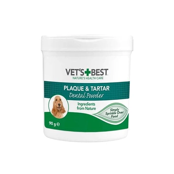 Vet's Best Plak ve Tartar Temizleyen Köpek Ağız Bakım Tozu 90 Gr