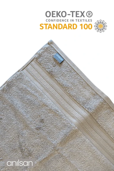3'lü Kahverengi Süper Soft Bordürlü El Havlusu - 50x90 Cm, 250 Gr, %100 Pamuk, Spa Ve Otel Havlusu - 4