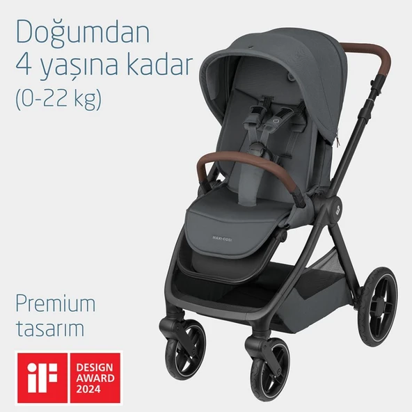 Maxi-Cosi Oxford-Pebble 360 Pro Çift Yönlü Seyahat Sistem Bebek Arabası Twillic Graphite - 4