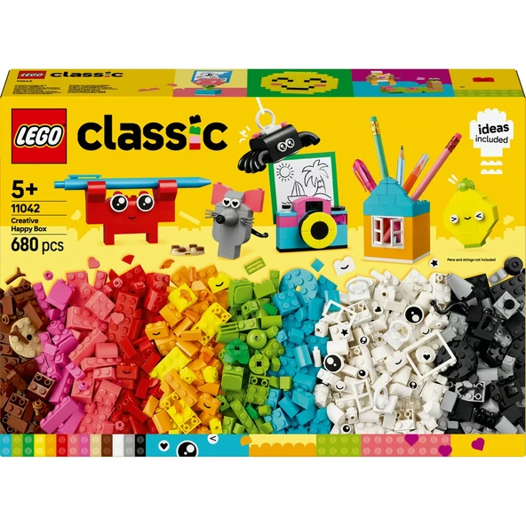 Lego Classic Yaratıcı Mutlu Kutu 11042 - 5 Yaş ve Üzeri Oyuncak Yapım Seti (680 Parça) - 3