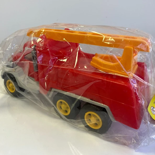 Büyük İtfaiye Arabası | 31x16 Cm | Mavi Su Dünyası - 3